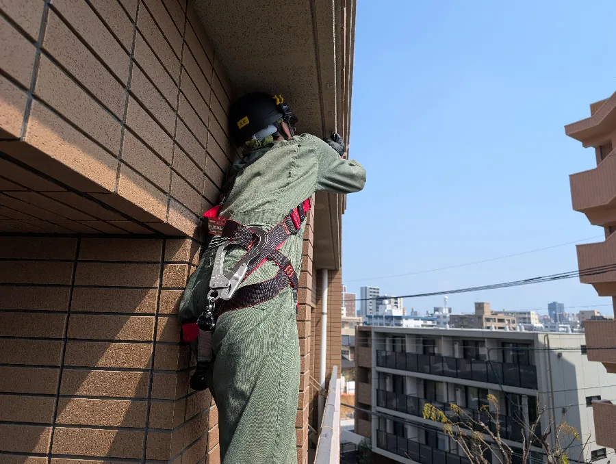 鳩ネット　架台取付