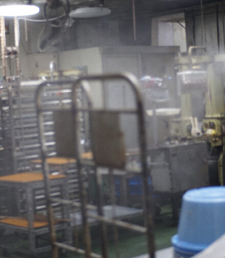 食品工場の消毒